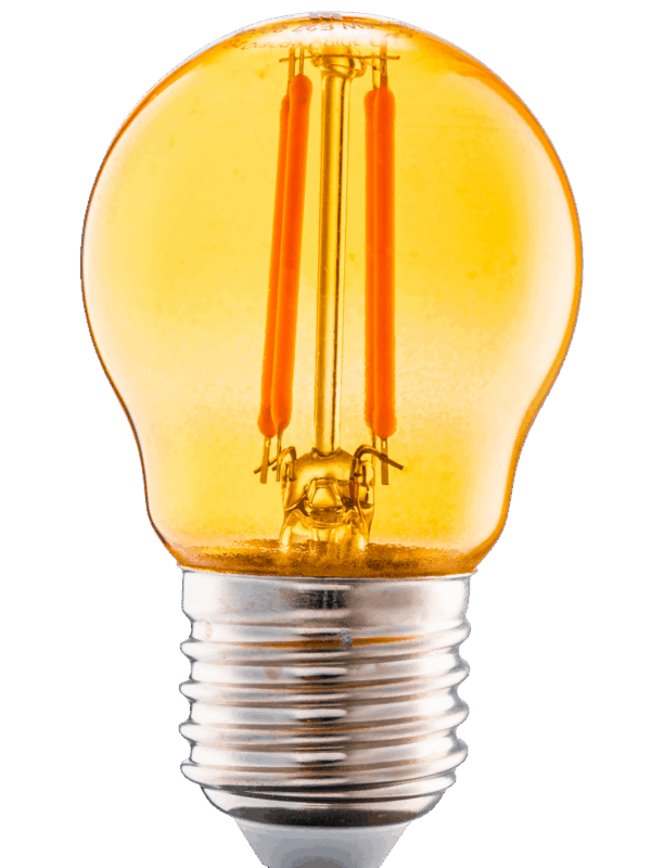 Led Buld Filament 2.5W ánh sáng cam FLM-3OR