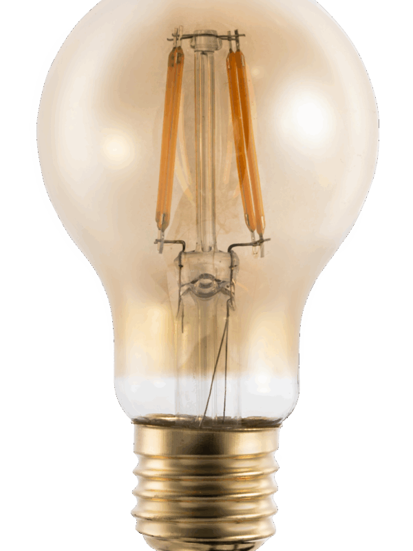 Led Buld Filament 4W ánh sáng vàng FLM-4/A60