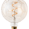 Led Bulb Filament hình trái banh, thân đèn màu Amber 4W ánh sáng vàng FLM-5/FB