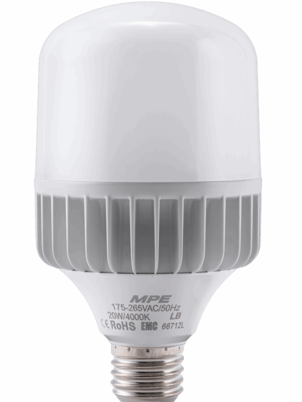 Đèn led bulb MPE thân nhôm 20W ánh sáng trung tính LB-20N