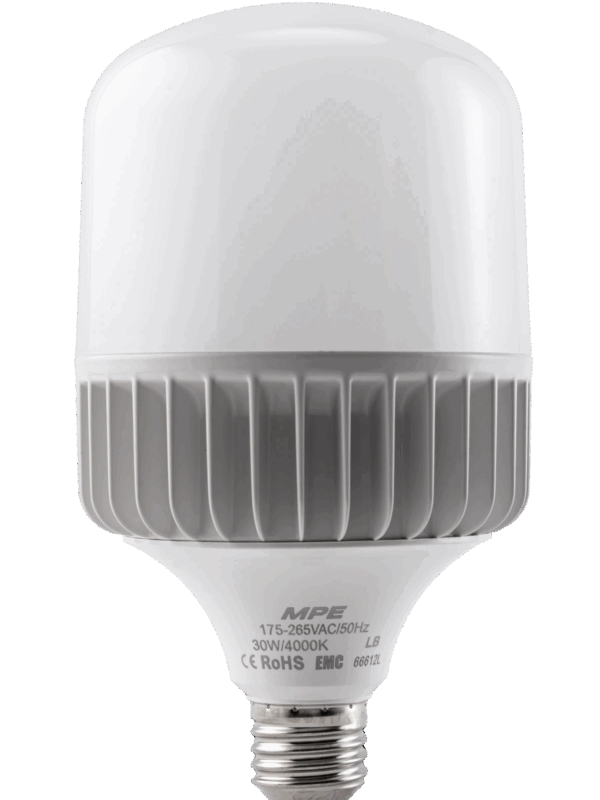 Đèn led bulb MPE thân nhôm 30W ánh sáng trung tính LB-30N