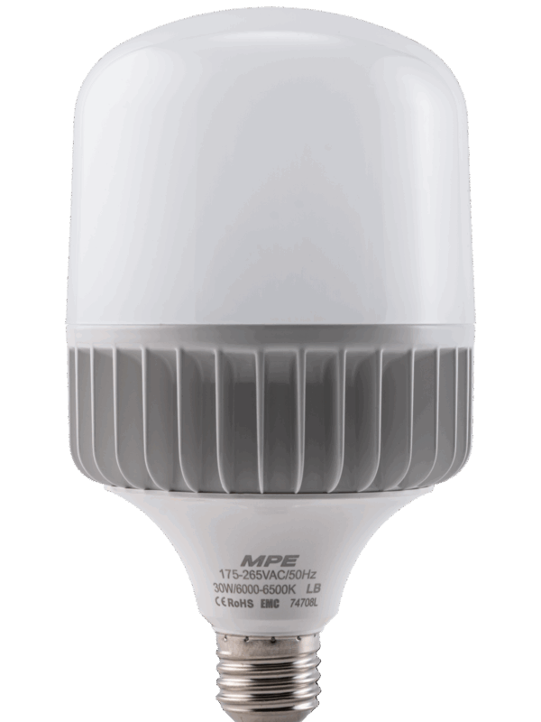 Đèn led bulb MPE thân nhôm 30W ánh sáng trắng LB-30T