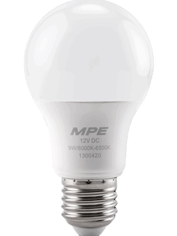 Đèn led bulb MPE dùng điện DC12V LB-9T/DC