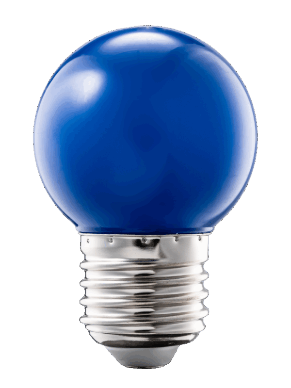 Đèn led bulb MPE 3W màu xanh dương LBD-3BL