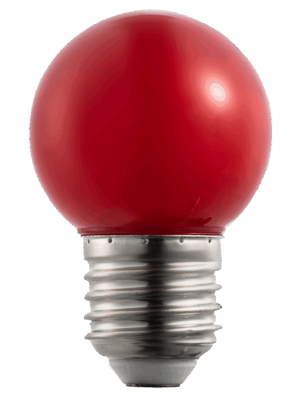 Đèn led bulb MPE 3W màu đỏ LBD-3R