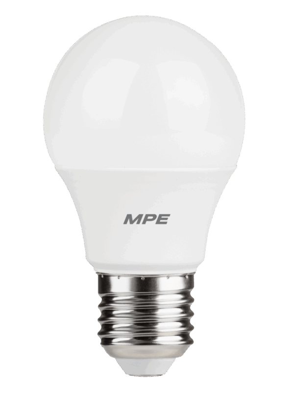 Đèn led bulb MPE thân nhựa 12W ánh sáng trắng LBD-12T