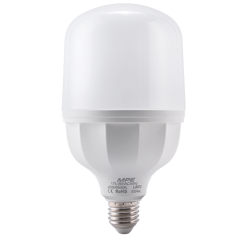 Đèn led bulb MPE thân nhựa 40W ánh sáng trắng LBD2-40T