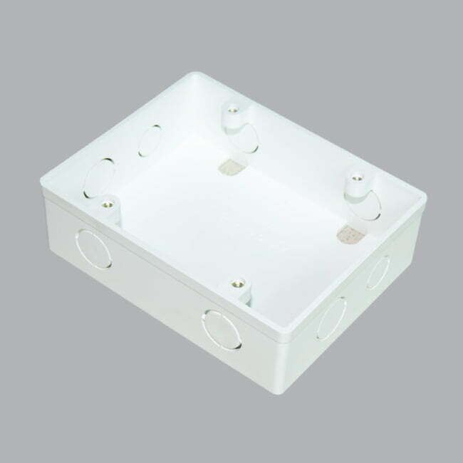 Đế nhựa âm cho 2 mặt đơn MPE A157ND