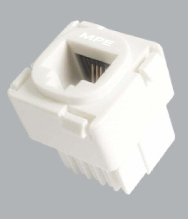 Ổ cắm điện thoại 4 dây MPE A30RJ64