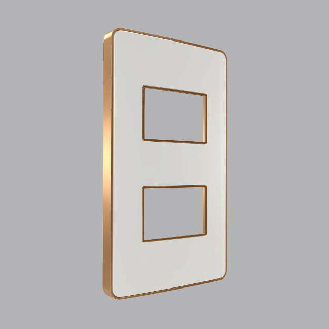 Mặt A60 2 thiết bị viền vàng MPE A602G