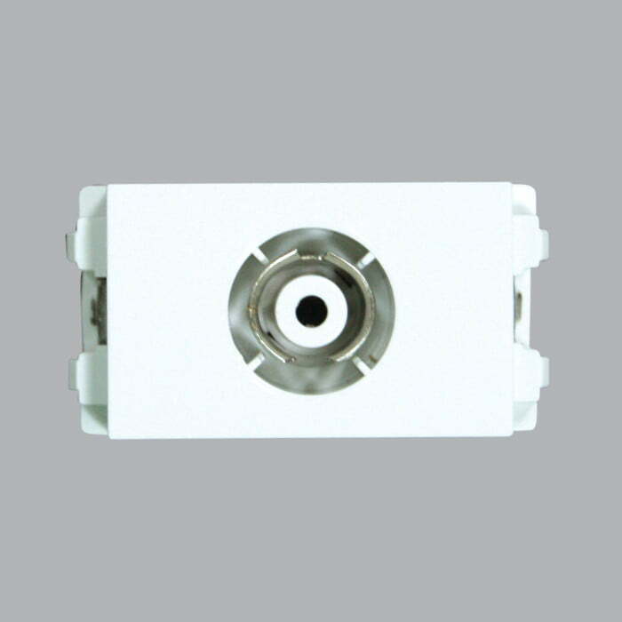 Ổ cắm đồng trục TV loại 75 Ohm MPE A6TV75