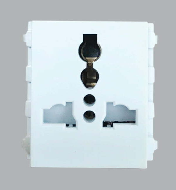 Ổ cắm đa năng A60 2 module vặn vít MPE A6UESM-2