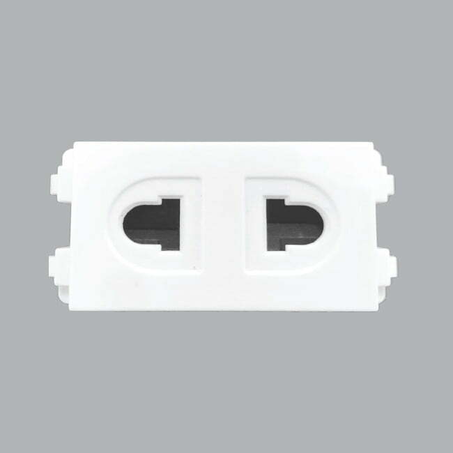 Ổ cắm 2 chấu MPE A6US
