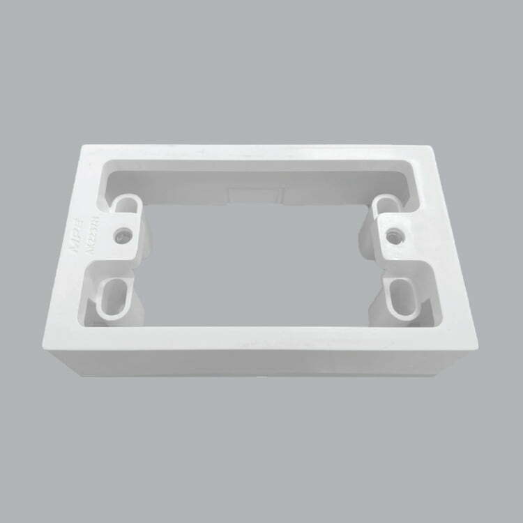 Hộp nhựa nổi cho mặt A20 và viền A20-WN MPE AK2237N