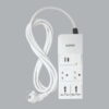 Ổ cắm di động dây 3m kèm công tắc 1 chiều, 1 ổ sạc USB Type C, 2 ổ cắm 3 chấu, 2 ổ cắm đa năng 1.5 MPE AM6S4