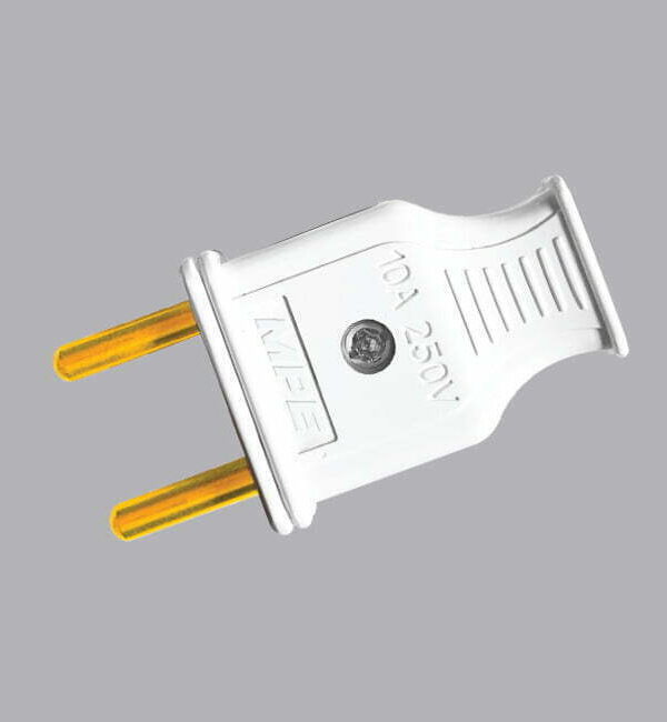 Phích cắm 2 chấu tròn 10A MPE PL2