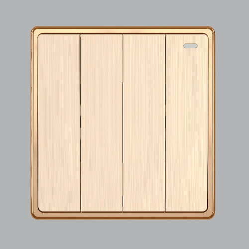 Bộ 4 công tắc S70 1 chiều 16A MPE S704