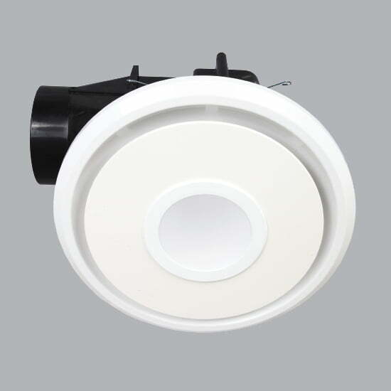 Quạt hút âm trần tròn 30W có đèn MPE AFCL-130R9