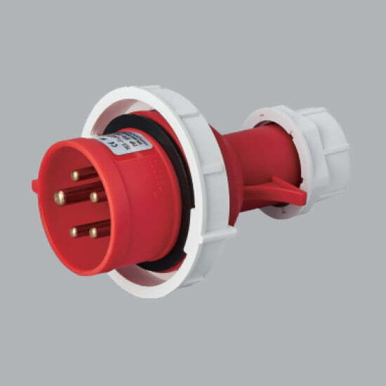 Phích cắm kín nước 16A 3P+N+E(6h) IP67 MPE MPN-0152
