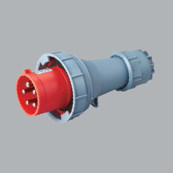 Phích cắm kín nước 63A 3P+N+E(6h) IP67 MPE MPN-0352