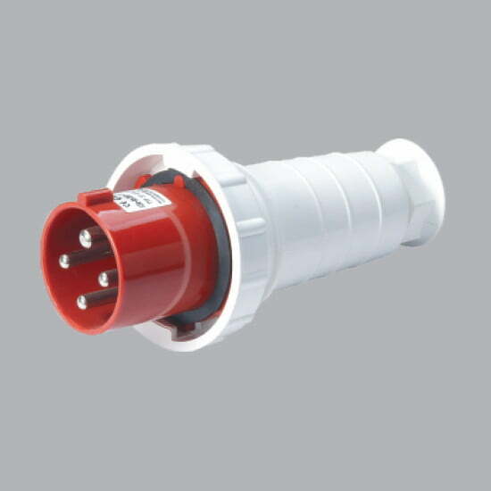 Phích cắm kín nước 125A 3P+E(6h) IP67 MPE MPN-044K