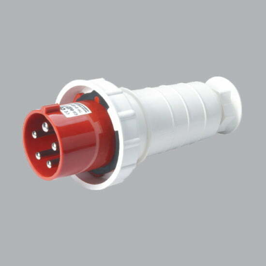Phích cắm kín nước 125A 3P+N+E(6h) IP67 MPE MPN-045K