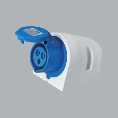 Ổ cắm gắn nổi 16A 2P+E(6h) IP44 MPE MPN-113