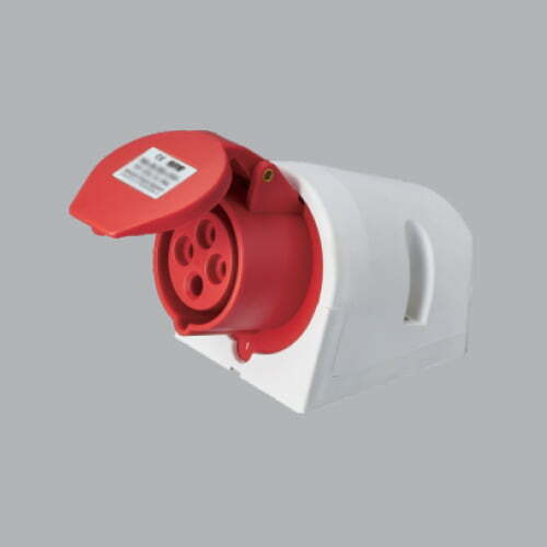 Ổ cắm gắn nổi 32A 3P+E(6h) IP44 MPE MPN-124