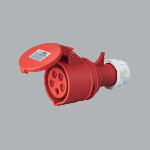 Ổ cắm di dộng 16A 3P+N+E(6h) IP44 MPE MPN-215