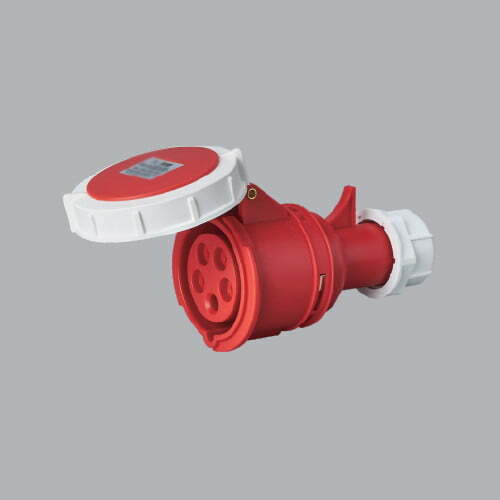 Ổ cắm di dộng kín nước 16A 3P+N+E(6h) IP67 MPE MPN-2152