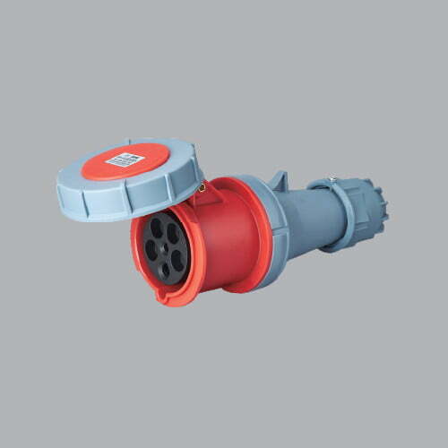 Ổ cắm di dộng kín nước 63A 3P+N+E(6h) IP67 MPE MPN-2352