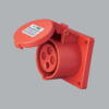 Ổ cắm gắn âm loại thẳng 16A 3P+E(6h) IP44 MPE MPN-314