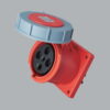 Ổ cắm gắn âm loại thẳng kín nước 125A 3P+E(6h) IP67 MPE MPN-3442
