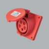 Ổ cắm gắn âm loại nghiêng 32A 3P+N+E(6h) IP44 MPE MPN-425