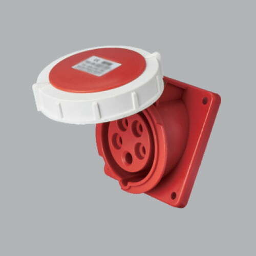 Ổ cắm gắn âm loại nghiêng kín nước 16A 3P+N+E(6h) IP67 MPE MPN-4152