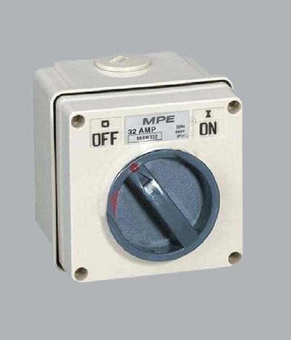 Cầu dao kín nước 1P 32A 250V IP66 MPE SW-132