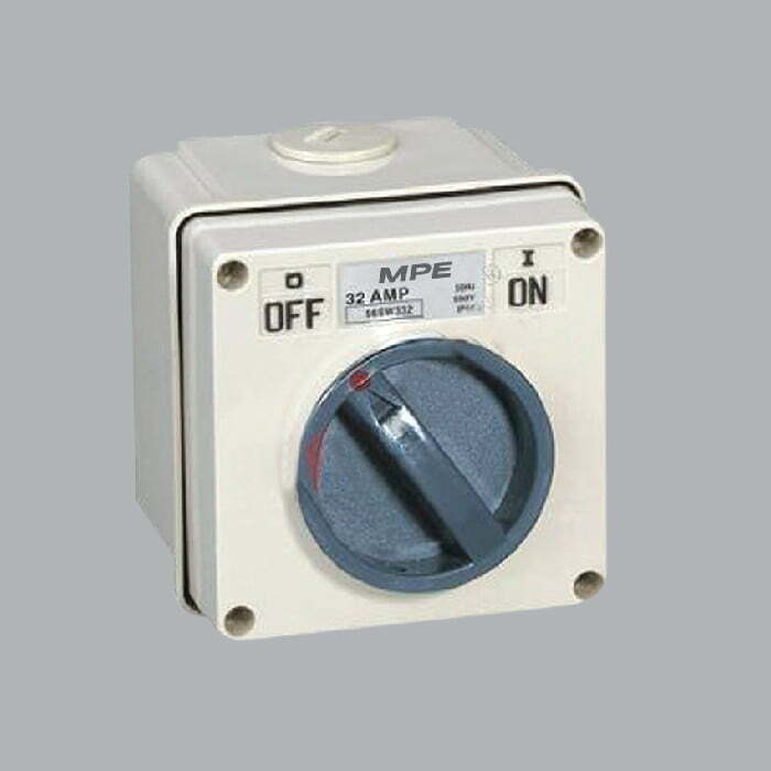 Cầu dao kín nước 3P 63A 500V IP66 MPE SW-363
