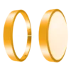 Viền màu vàng cho đèn series CL 16W MPE BD30-G