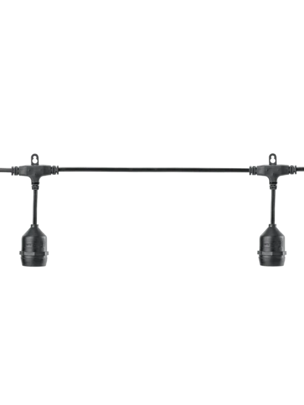 Dây đèn trang trí ngoài trời 10 đui đèn E27 dài 5m  MPE DDCT5-10