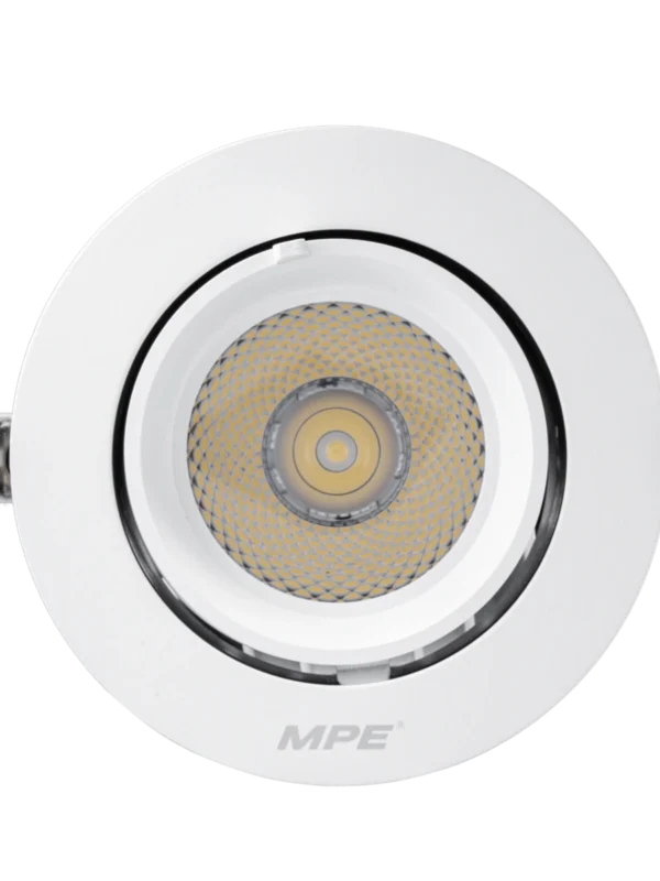 Đèn LED spot downlight chỉnh hướng gắn âm 20W sáng vàng MPE DLA-20V