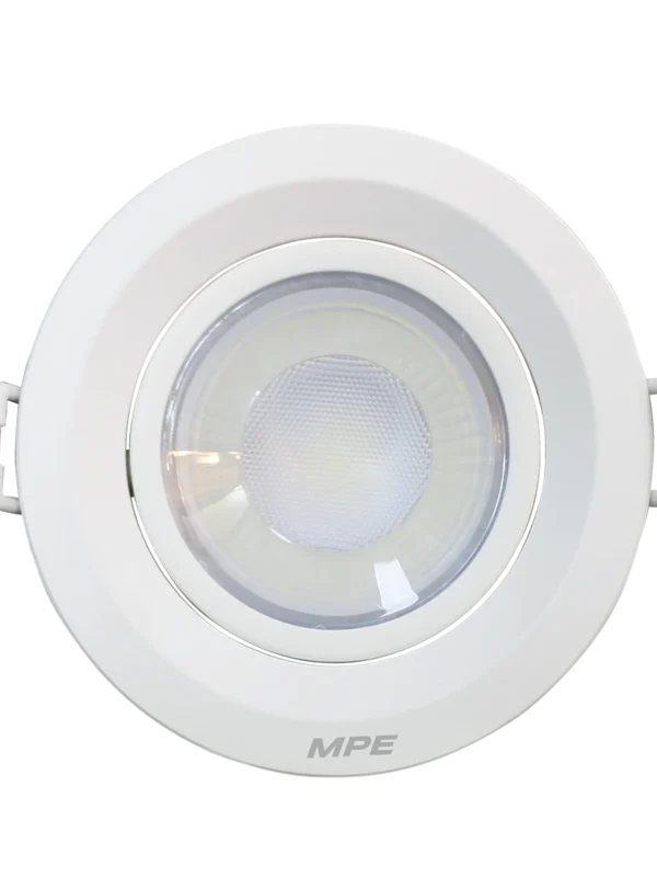 Đèn LED downlight chỉnh hướng gắn âm 9W sáng trắng MPE DLA2R-9T