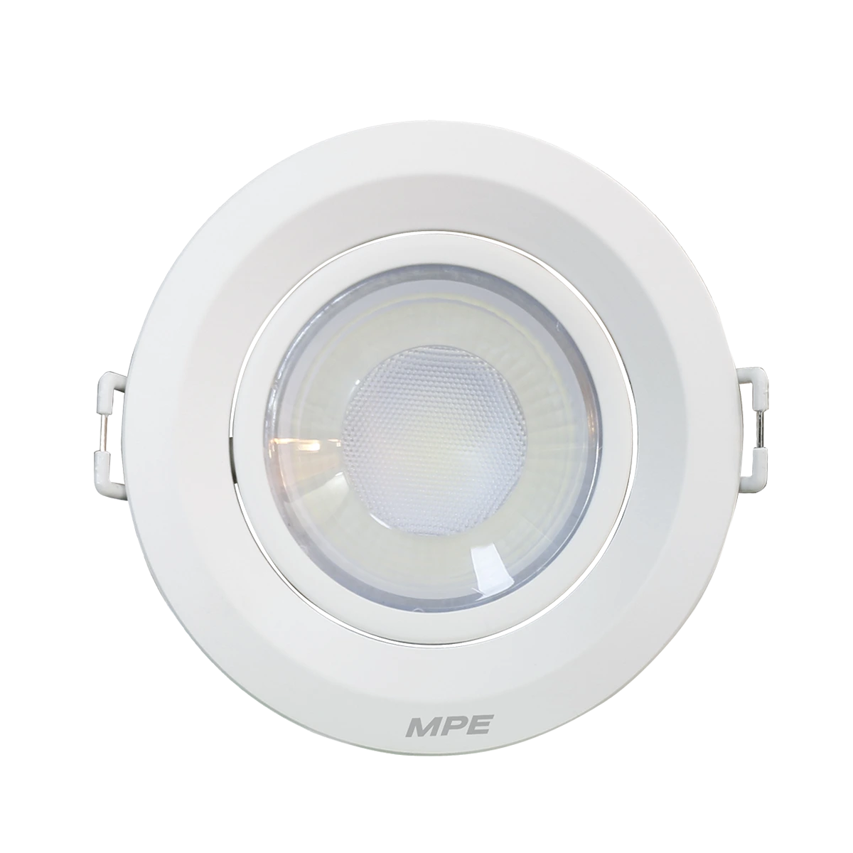 Đèn LED downlight chỉnh hướng gắn âm 9W sáng trắng MPE DLA2R-9T