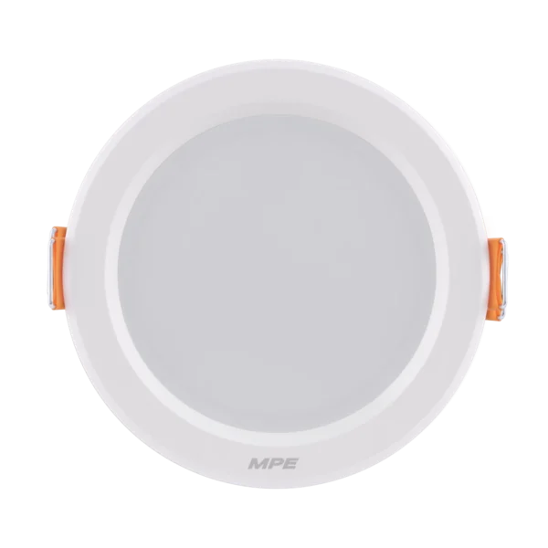 Đèn LED downlight nhựa 7W sáng vàng MPE DLE-7V