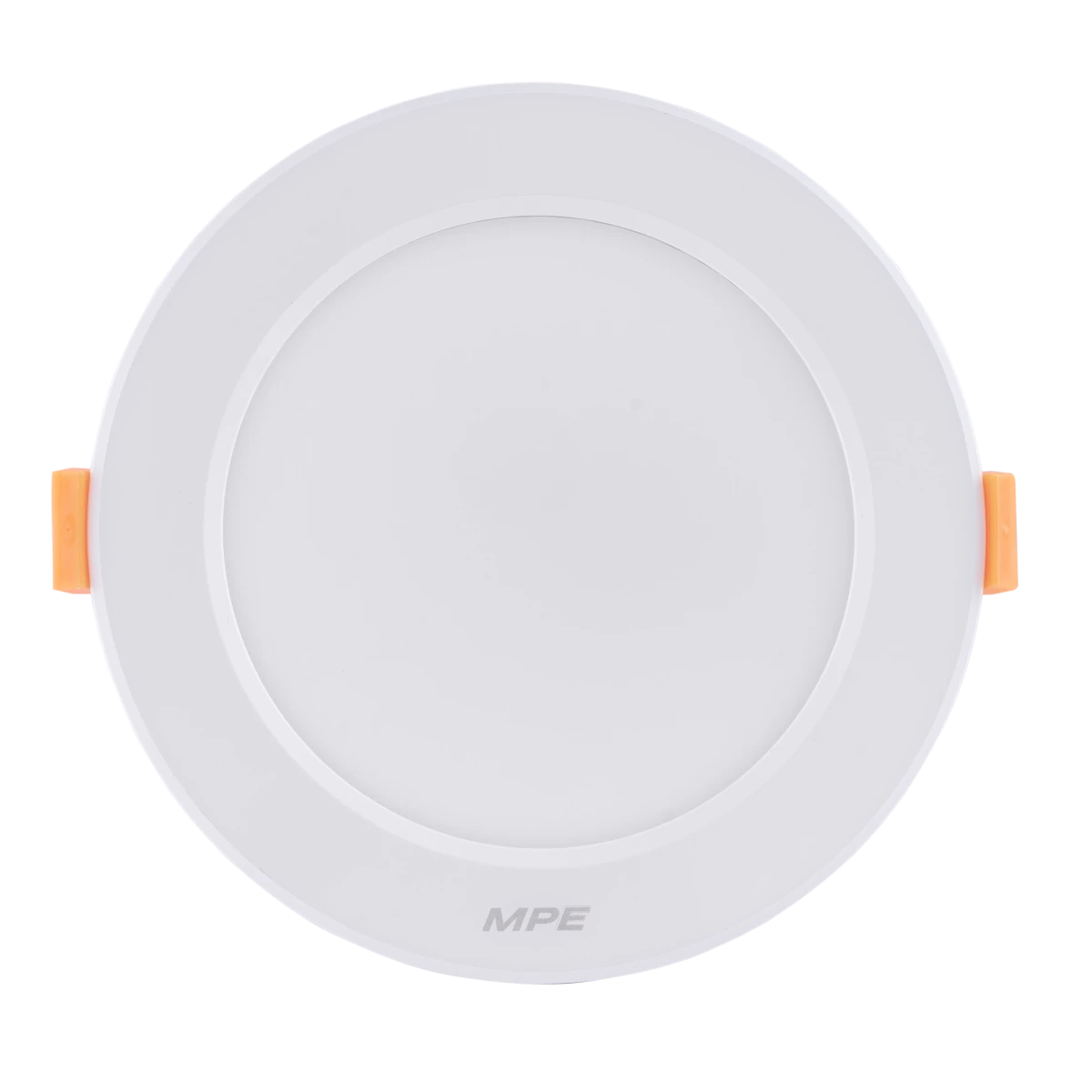 Đèn LED downlight nhôm âm trần viền trắng 12W sáng trung tính MPE DLT-12N