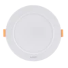 Đèn LED downlight nhôm âm trần viền trắng 9W (D118) đổi màu MPE DLT2-9/3C
