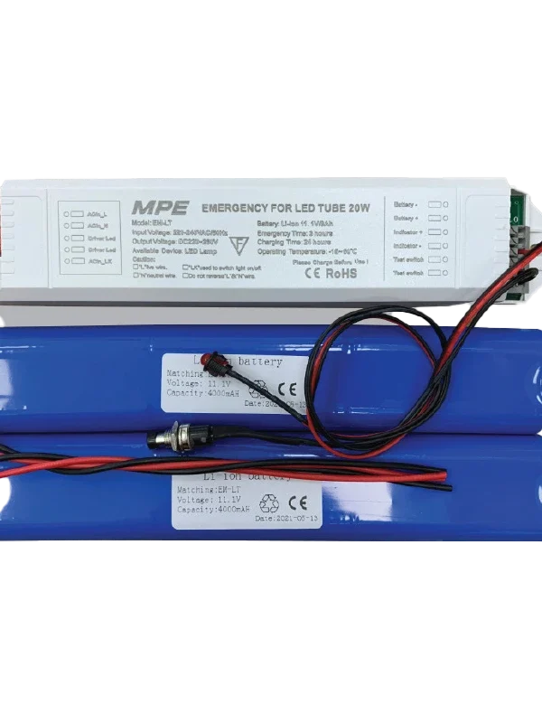 Nguồn LED tube emegency 20W dùng 2 giờ MPE EM-LT