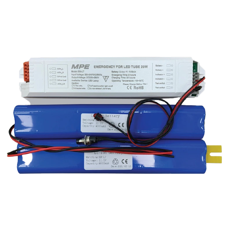 Nguồn LED tube emegency 20W dùng 2 giờ MPE EM-LT