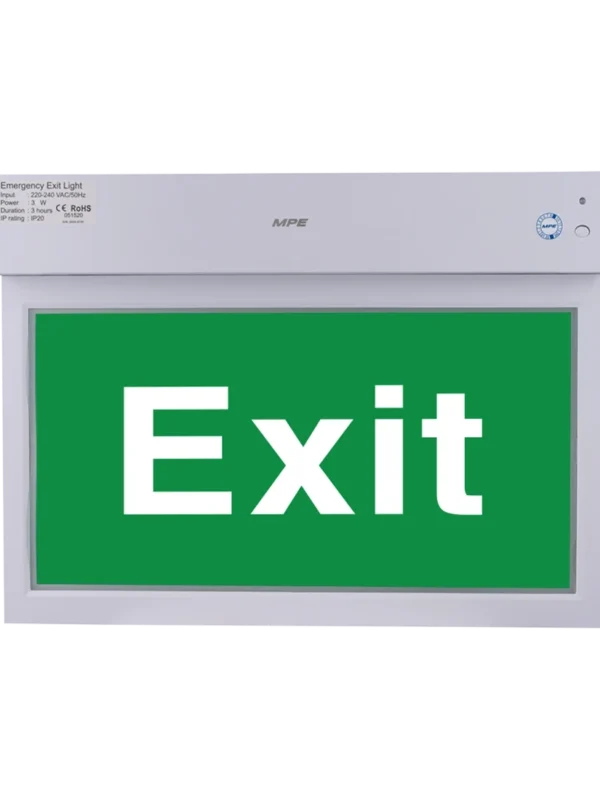 Đèn LED Exit đa năng 1 mặt không chỉ hướng 3W MPE EX/M