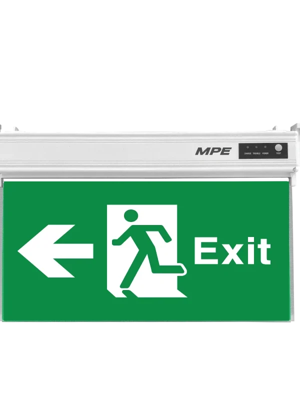 Đèn LED Exit 1 mặt chỉ hướng trái 3W MPE EXL