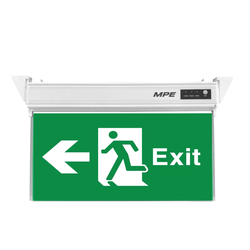 Đèn LED Exit 1 mặt chỉ hướng trái 3W MPE EXL